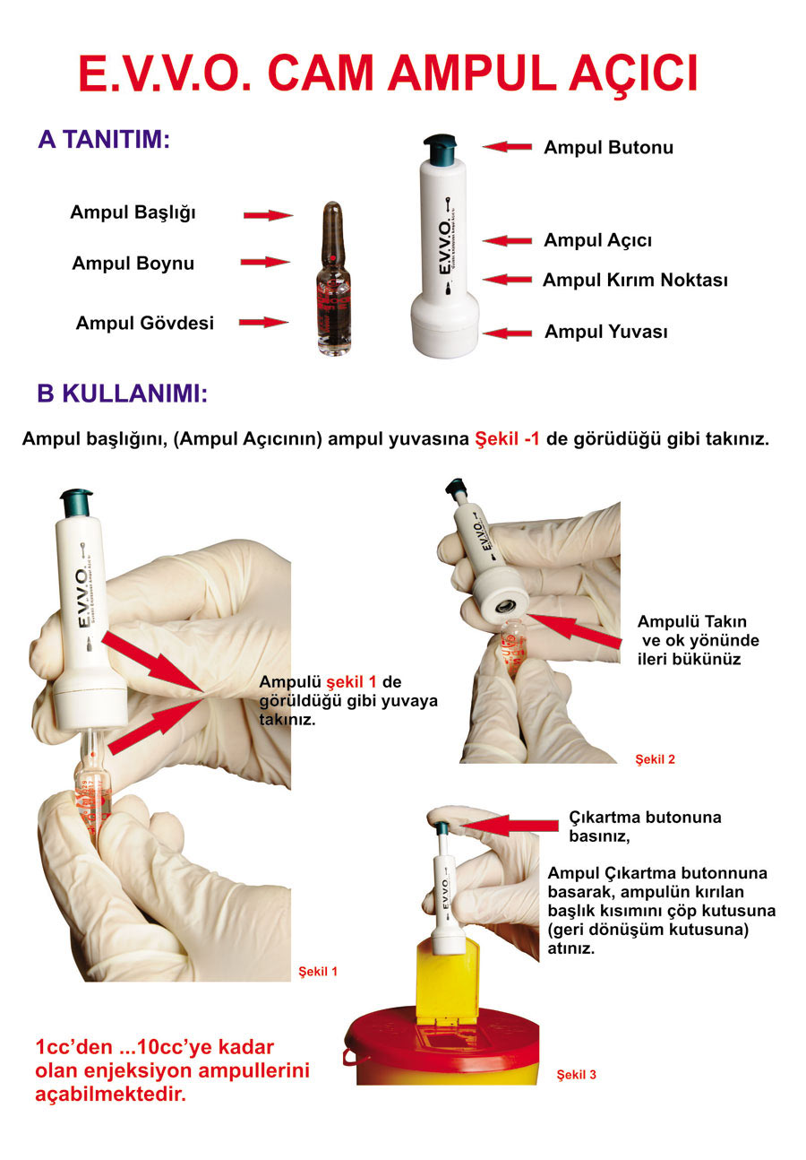 AMPUL ve FLAKON AÇICI