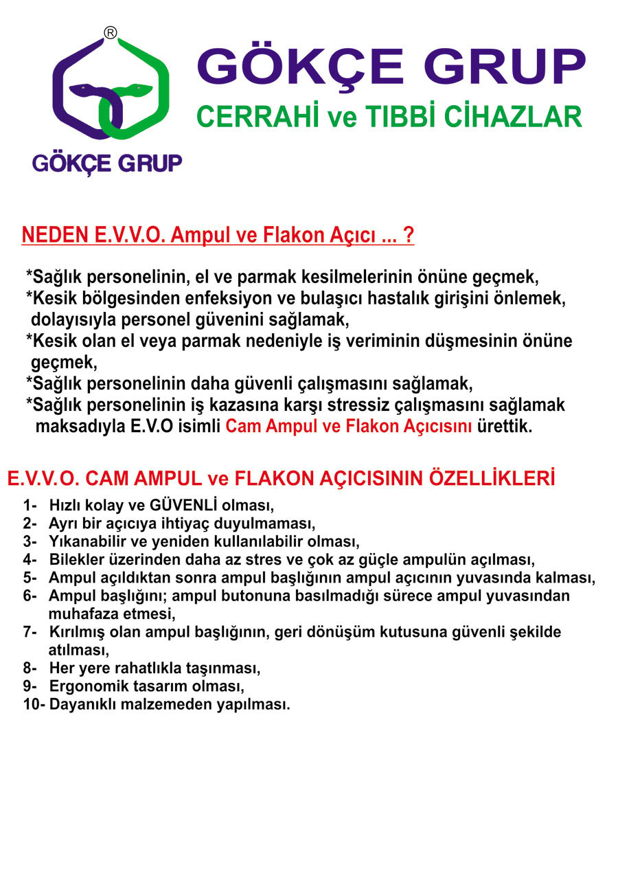 AMPUL ve FLAKON AÇICI